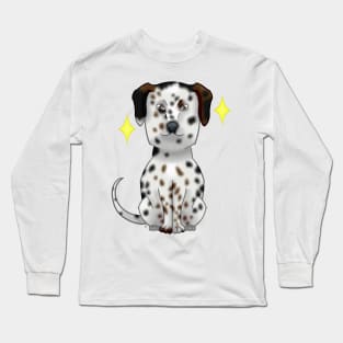 Tricolor dalmatian Long Sleeve T-Shirt